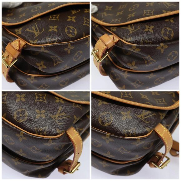 LOUIS VUITTON Monogram Saumur 30 Shoulder Bag M42256 LV Auth 80965A - Picture 14 of 16